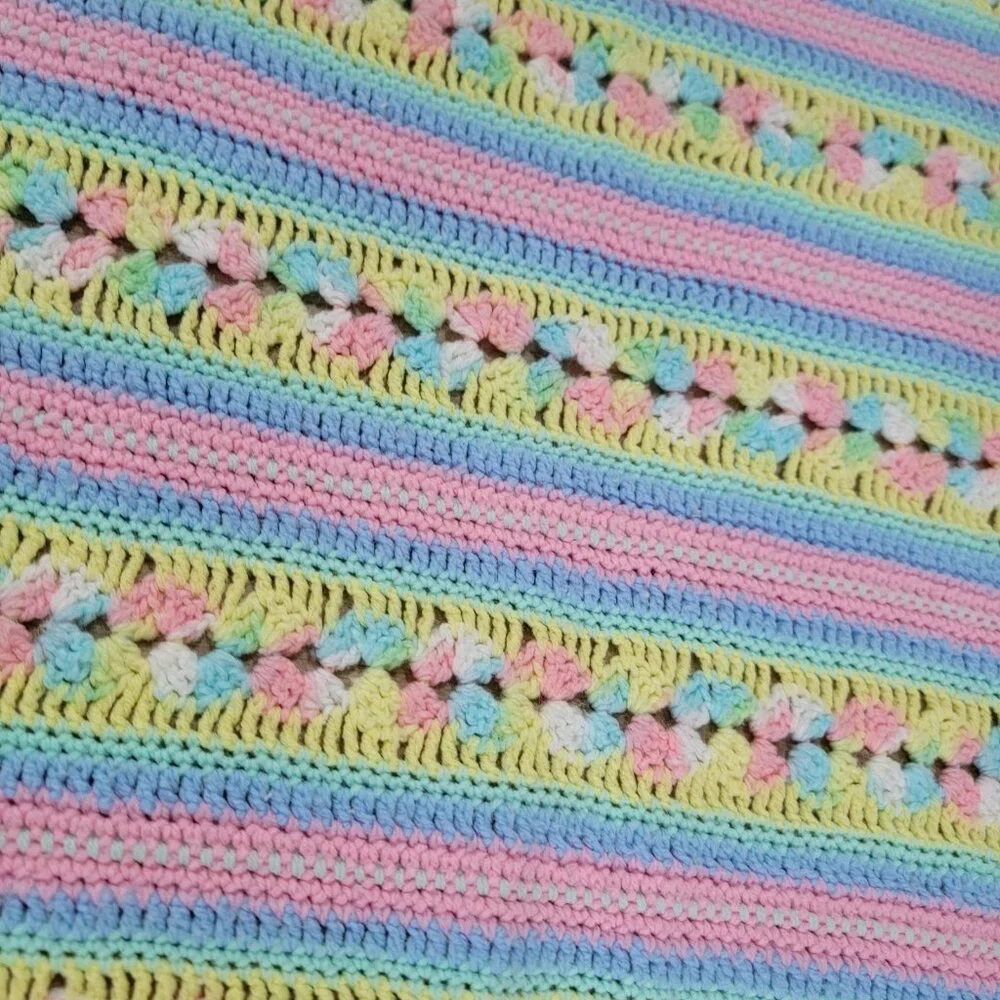 Handmade crochet baby